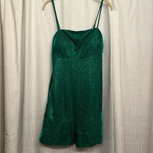 Green Sparkly Dress